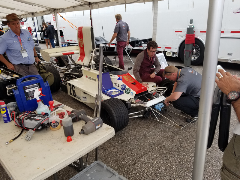 Illustration for article titled USGP Supporting Races Paddock Pictures & Video: Masters Historic Racing & FIA Formula 4